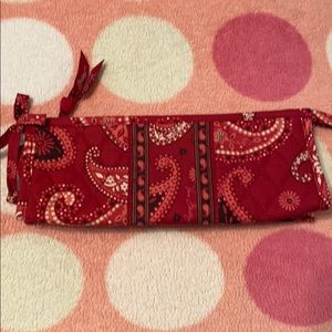 Vera Bradley cosmetic bag.